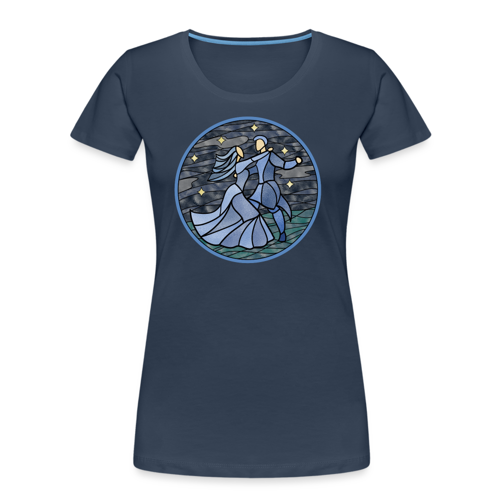 Frauen Premium Bio T-Shirt Ein Sommernachtstanz - Navy