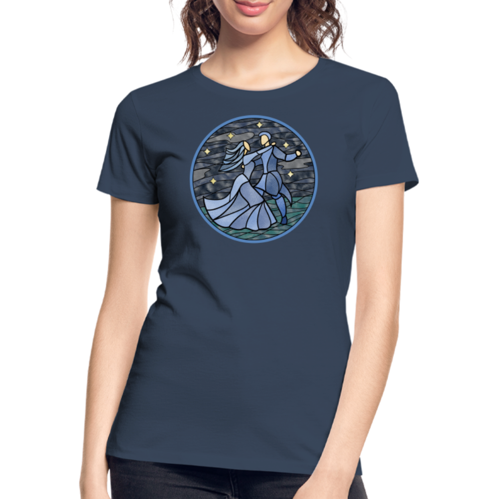 Frauen Premium Bio T-Shirt Ein Sommernachtstanz - Navy