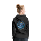 Frauen Premium Hoodie Sommernachtstanz Logo hinten mit Schriftzug - Schwarz