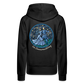 Frauen Premium Hoodie Sommernachtstanz Logo hinten mit Schriftzug - Schwarz