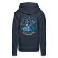 Frauen Premium Hoodie Sommernachtstanz Logo hinten mit Schriftzug - Navy
