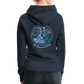 Frauen Premium Hoodie Sommernachtstanz Logo hinten mit Schriftzug - Navy
