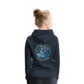Frauen Premium Hoodie Sommernachtstanz Logo hinten mit Schriftzug - Navy