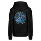 Frauen Premium Hoodie Sommernachtstanz Logo hinten mit Schriftzug - Anthrazit