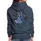 Frauen Premium Hoodie  Sommernachtstanz Logo hinten groß kein Schriftzug - Jeansblau