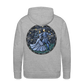 Men’s Premium Hoodie  Sommernachtstanz Logo hinten groß kein Schriftzug - Grau meliert
