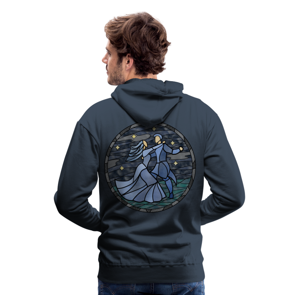 Men’s Premium Hoodie  Sommernachtstanz Logo hinten groß kein Schriftzug - Navy