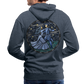 Men’s Premium Hoodie  Sommernachtstanz Logo hinten groß kein Schriftzug - Jeansblau