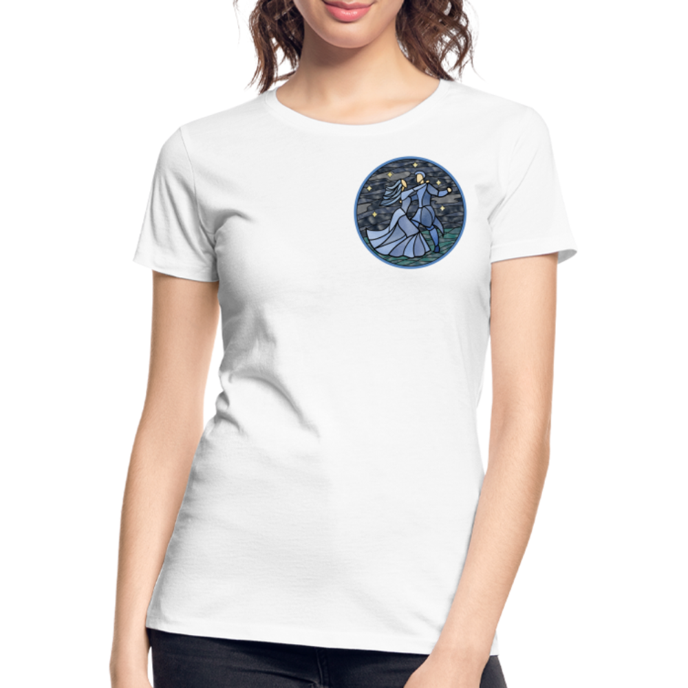 Frauen Premium Bio T-Shirt Ein Sommernachtstanz - weiß