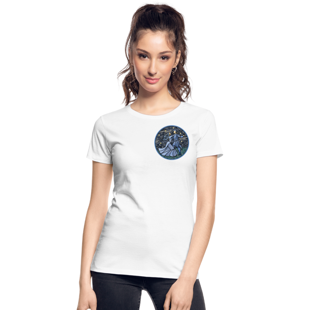 Frauen Premium Bio T-Shirt Ein Sommernachtstanz - weiß
