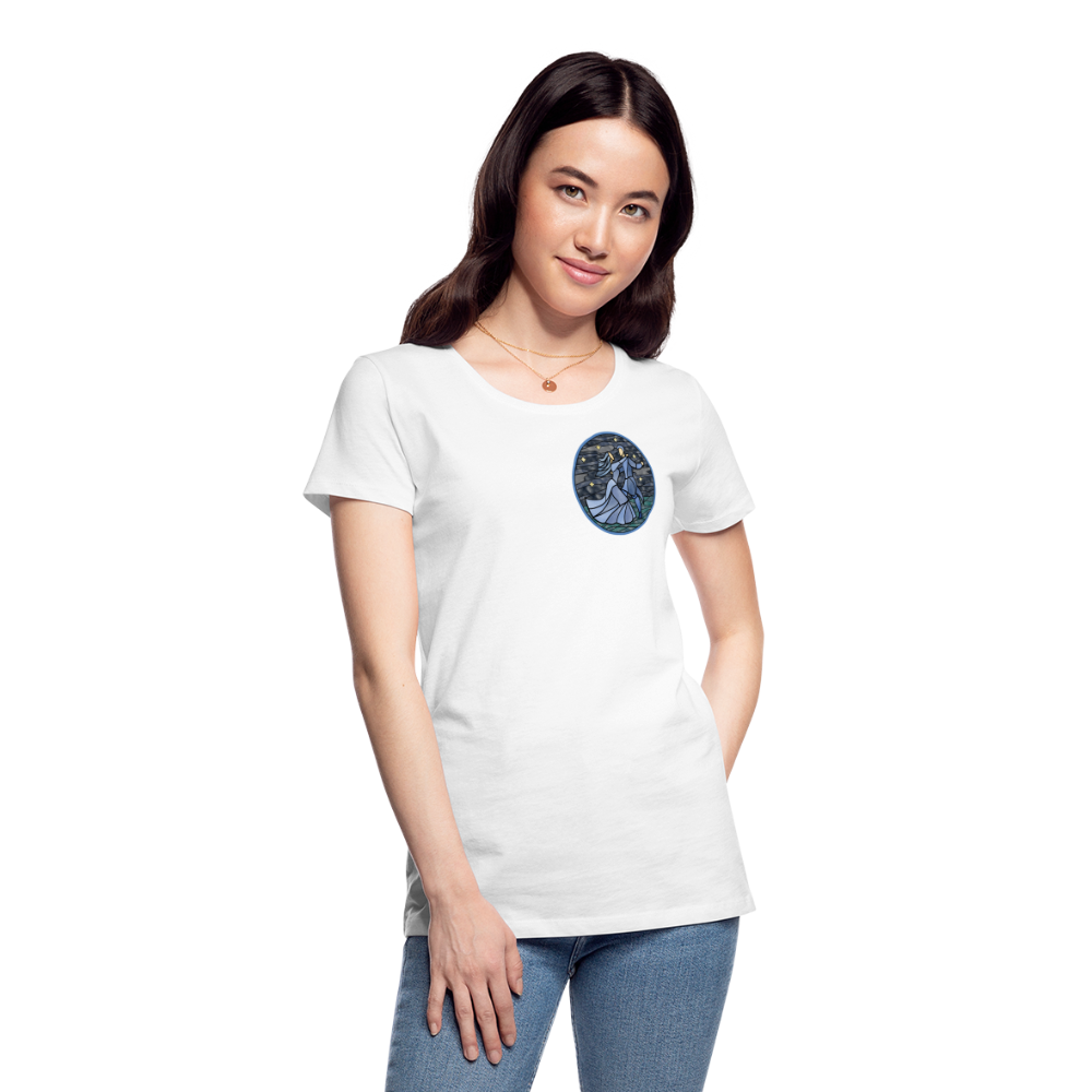 Frauen Premium Bio T-Shirt Ein Sommernachtstanz - weiß