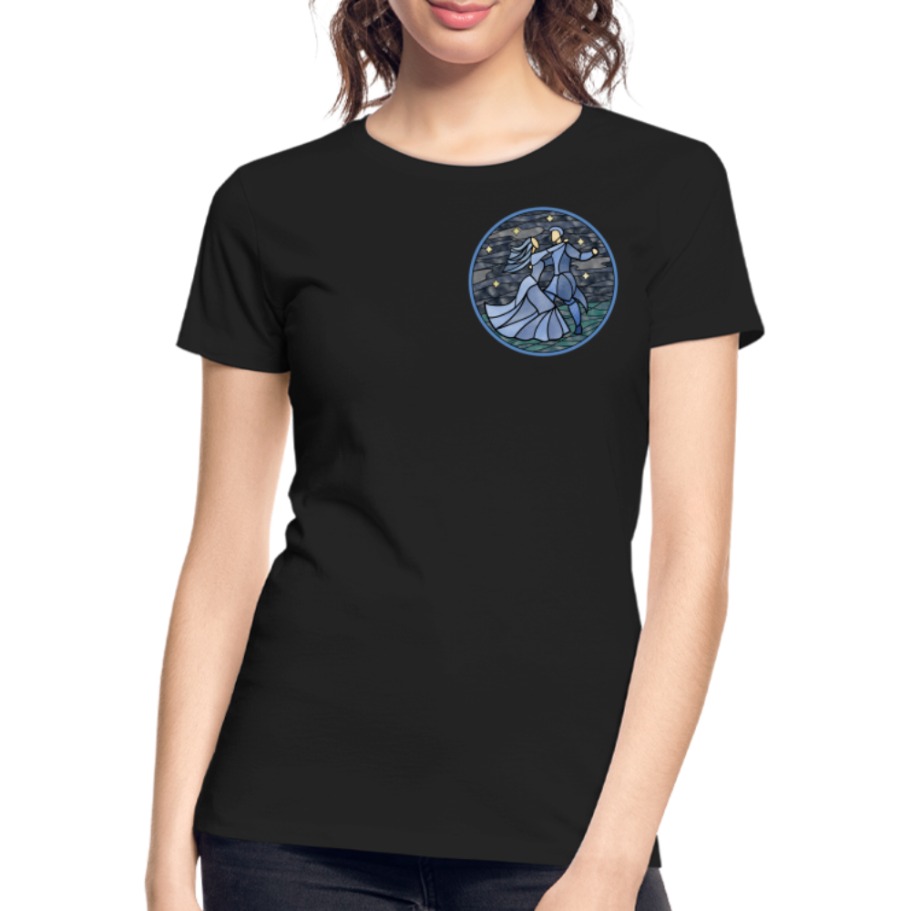 Frauen Premium Bio T-Shirt Ein Sommernachtstanz - Schwarz
