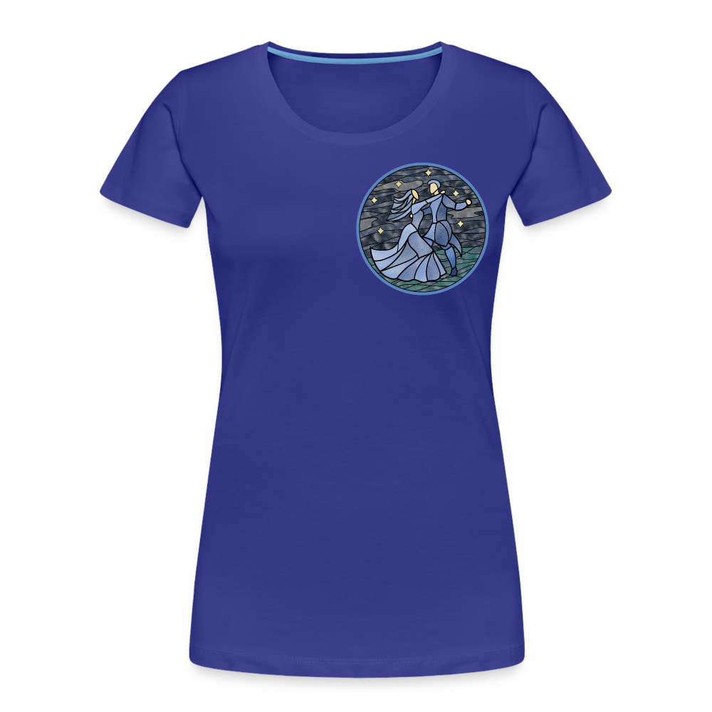 Frauen Premium Bio T-Shirt Ein Sommernachtstanz - Königsblau
