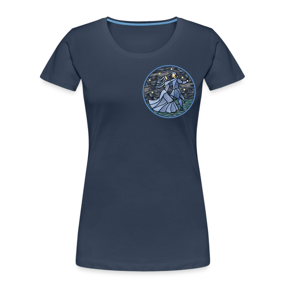 Frauen Premium Bio T-Shirt Ein Sommernachtstanz - Navy