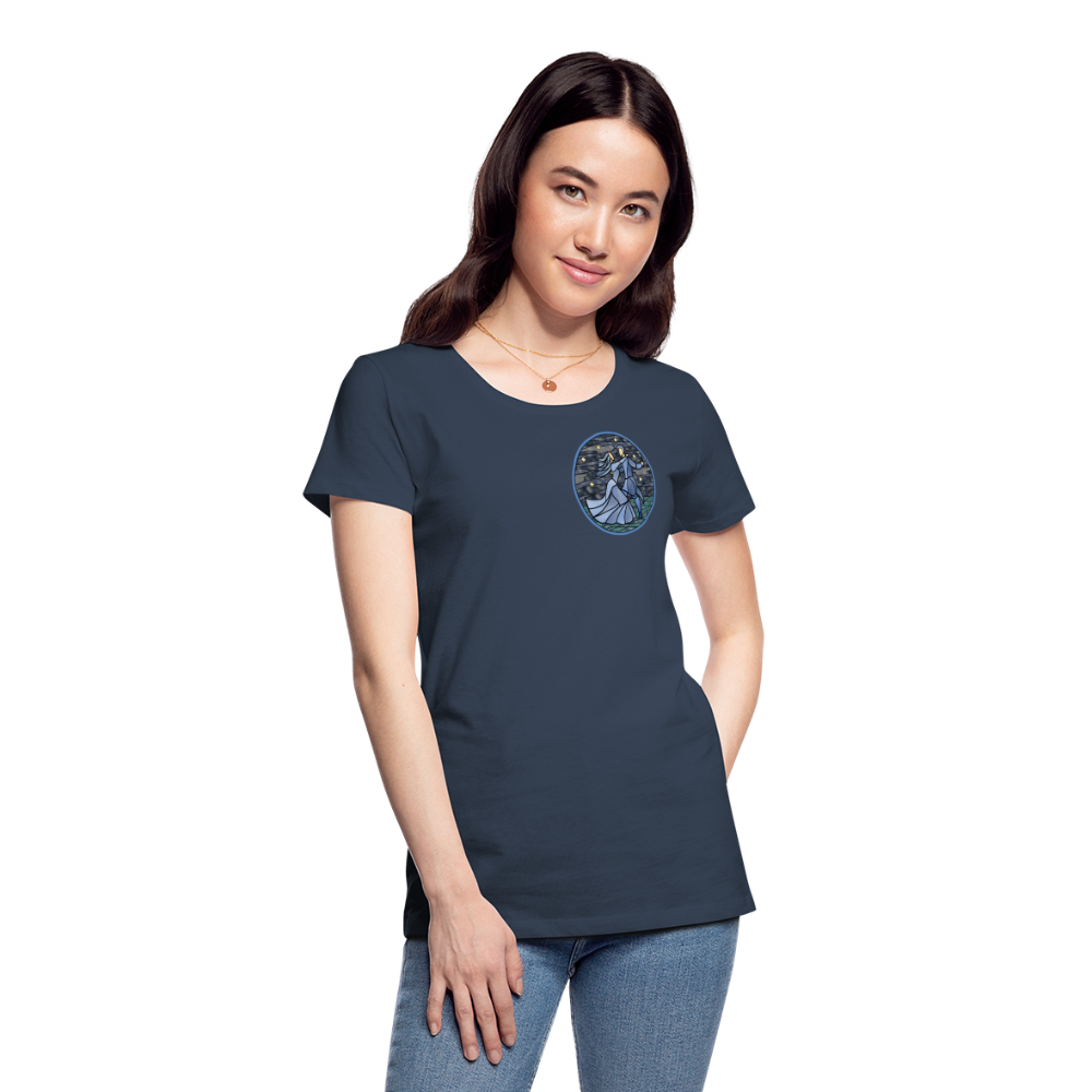 Frauen Premium Bio T-Shirt Ein Sommernachtstanz - Navy