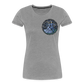 Frauen Premium Bio T-Shirt Ein Sommernachtstanz - Grau meliert