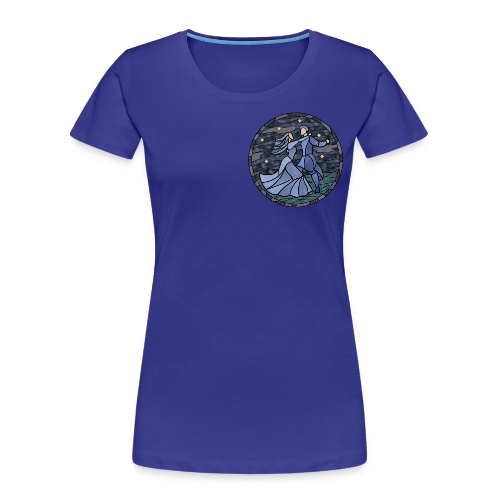 Frauen Premium Bio T-Shirt Ein Sommernachtstanz - Königsblau