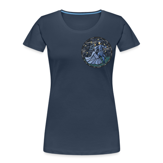 Frauen Premium Bio T-Shirt Ein Sommernachtstanz - Navy
