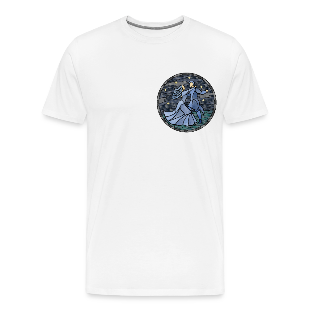 Herren Premium Bio T-Shirt Ein Sommernachtstanz - weiß