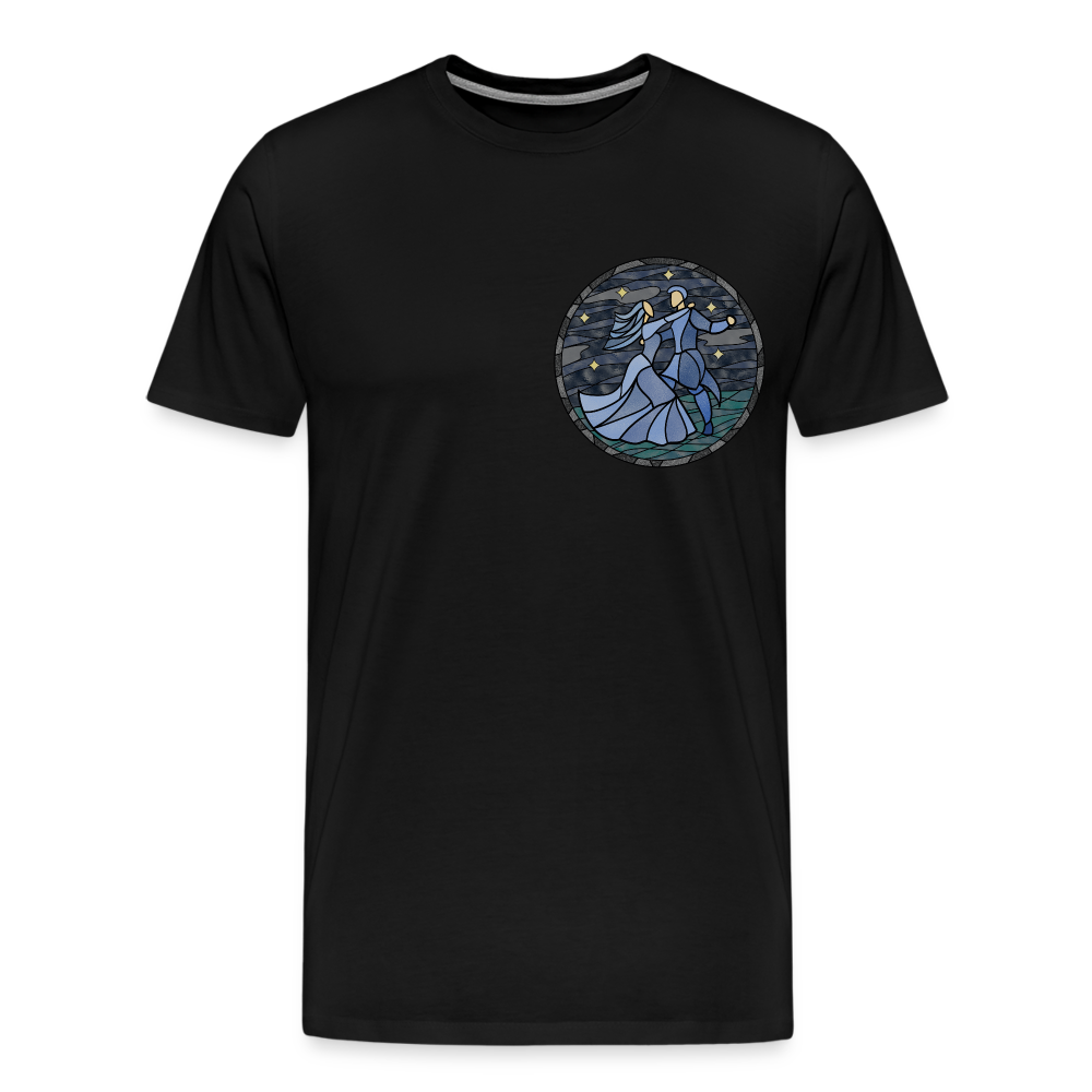 Herren Premium Bio T-Shirt Ein Sommernachtstanz - Schwarz
