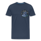 Herren Premium Bio T-Shirt Ein Sommernachtstanz - Navy