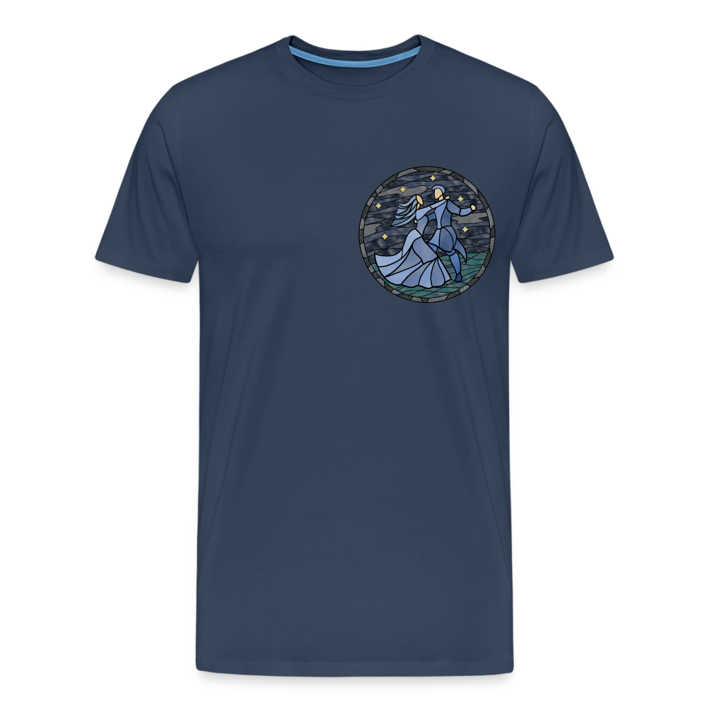Herren Premium Bio T-Shirt Ein Sommernachtstanz - Navy