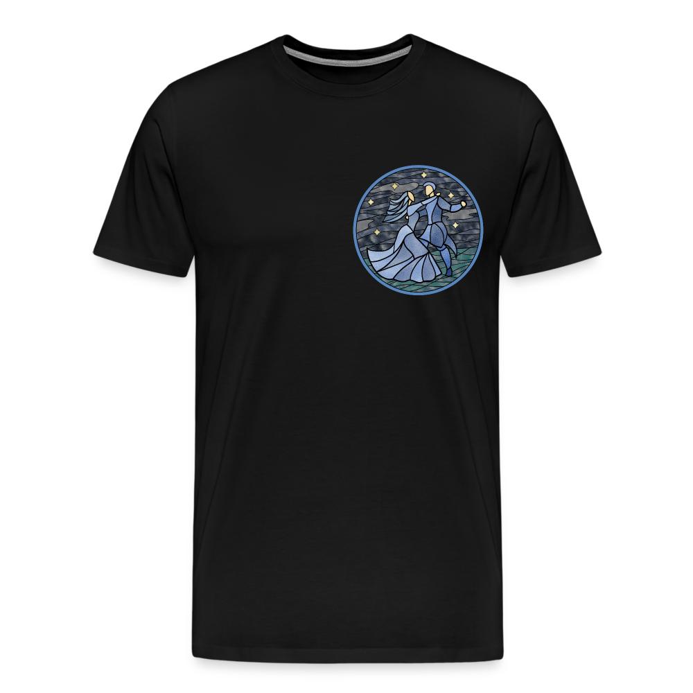 Herren Premium Bio T-Shirt Ein Sommernachtstanz - Schwarz