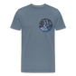 Herren Premium Bio T-Shirt Ein Sommernachtstanz - Blaugrau