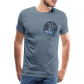Herren Premium Bio T-Shirt Ein Sommernachtstanz - Blaugrau