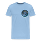 Herren Premium Bio T-Shirt Ein Sommernachtstanz - Sky