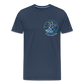 Herren Premium Bio T-Shirt Ein Sommernachtstanz - Navy