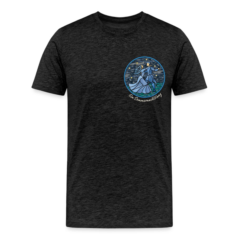 Herren Premium Bio T-Shirt Ein Sommernachtstanz - Anthrazit