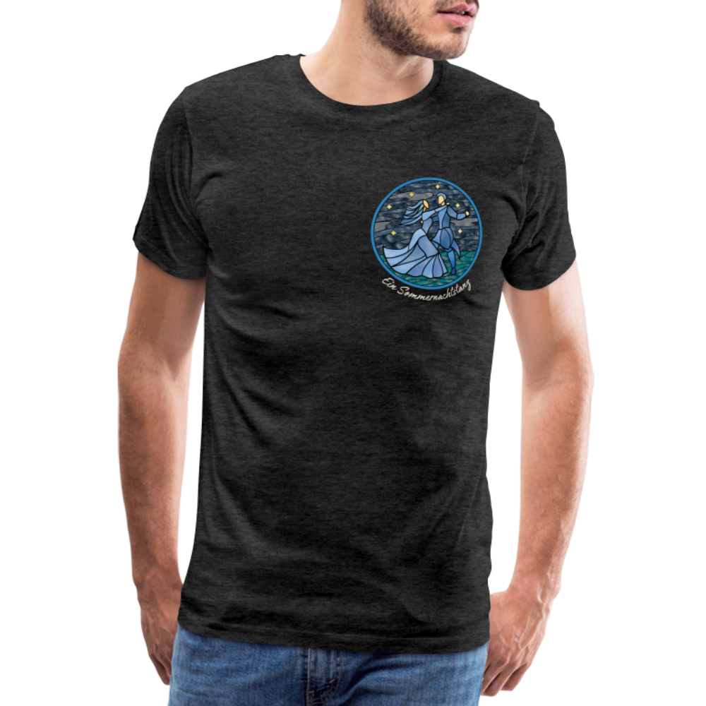 Herren Premium Bio T-Shirt Ein Sommernachtstanz - Anthrazit