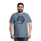 Herren Premium Bio T-Shirt Ein Sommernachtstanz - Blaugrau