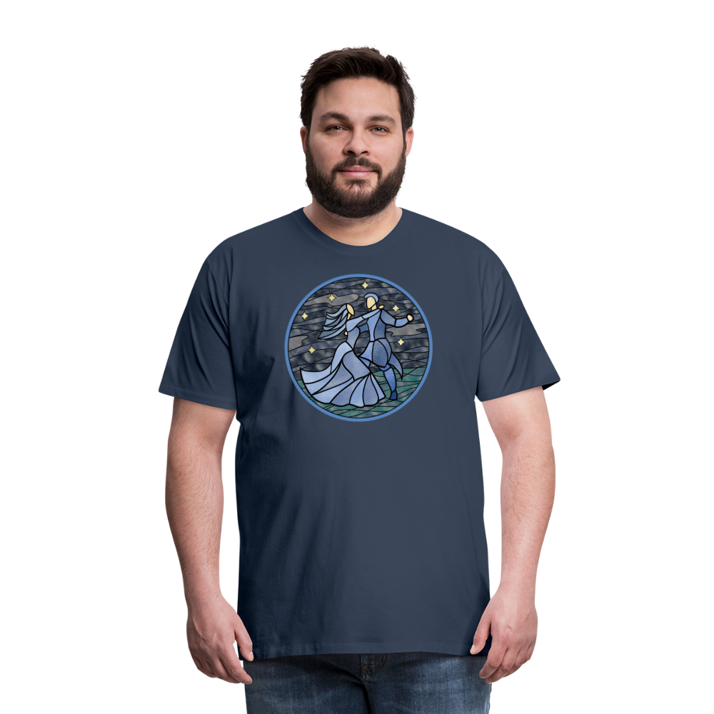 Herren Premium Bio T-Shirt Ein Sommernachtstanz - Navy
