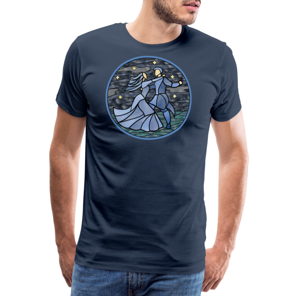 Herren Premium Bio T-Shirt Ein Sommernachtstanz - Navy