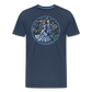 Herren Premium Bio T-Shirt Ein Sommernachtstanz - Navy