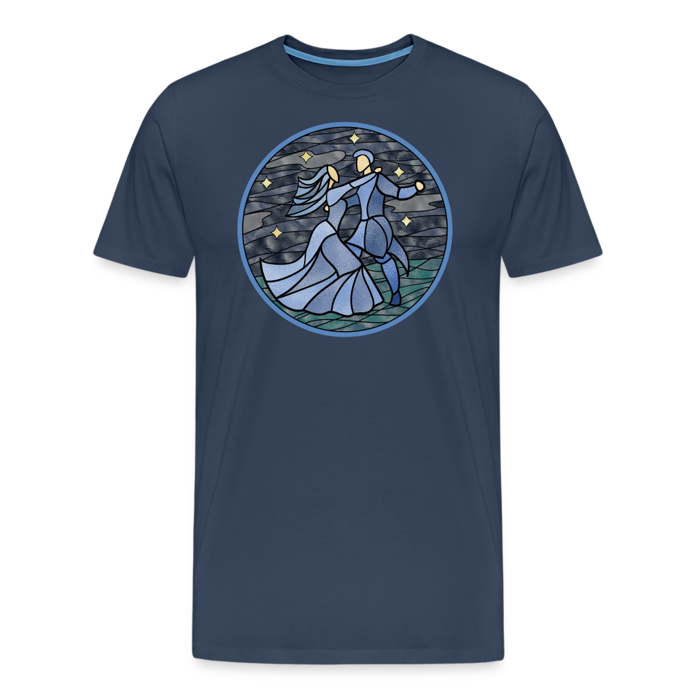 Herren Premium Bio T-Shirt Ein Sommernachtstanz - Navy