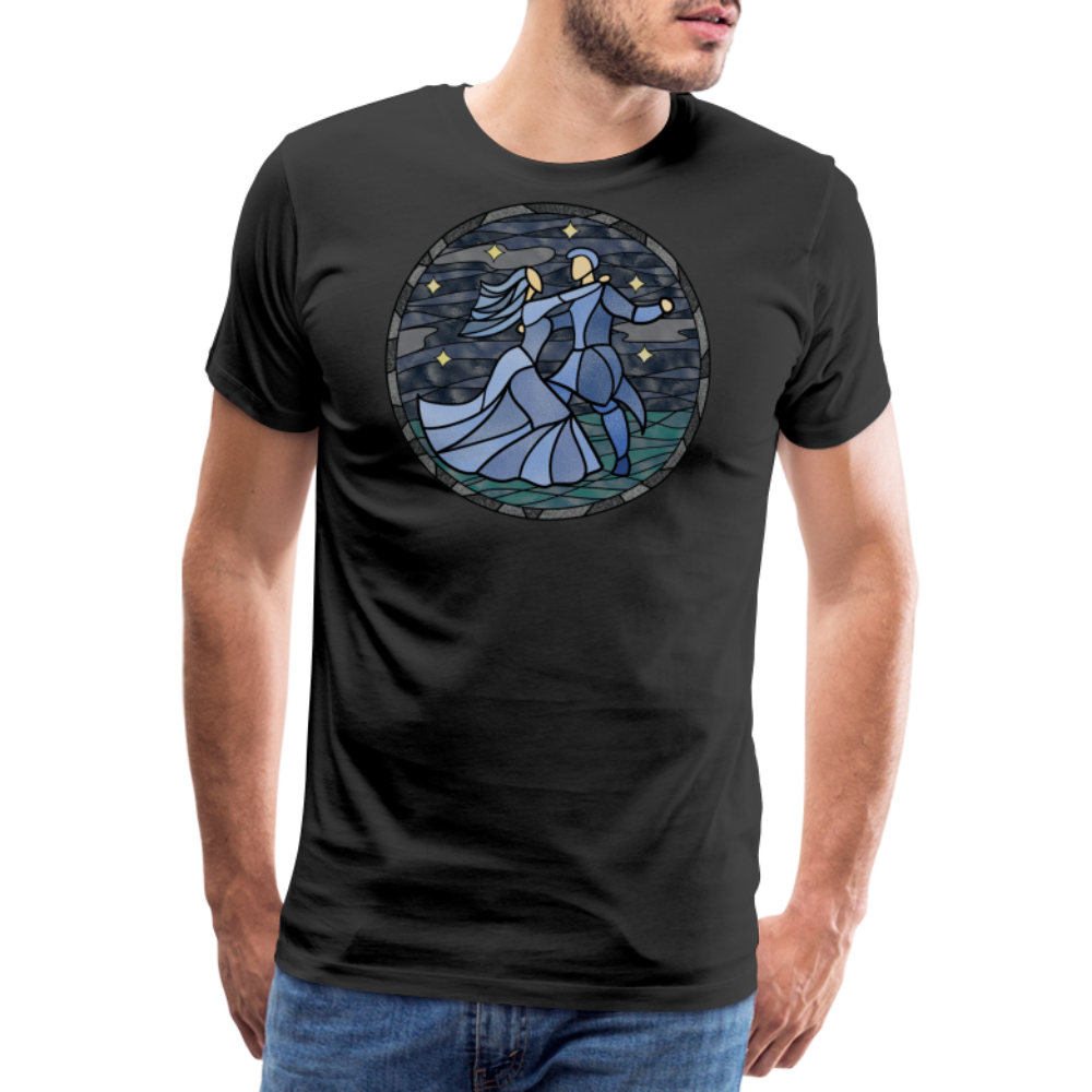 Herren Premium Bio T-Shirt Ein Sommernachtstanz - Schwarz