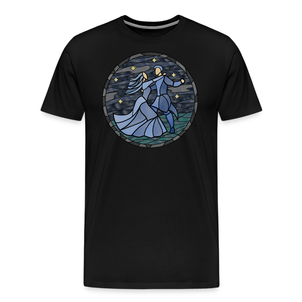 Herren Premium Bio T-Shirt Ein Sommernachtstanz - Schwarz