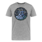 Herren Premium Bio T-Shirt Ein Sommernachtstanz - Grau meliert