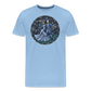 Herren Premium Bio T-Shirt Ein Sommernachtstanz - Sky