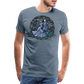 Herren Premium Bio T-Shirt Ein Sommernachtstanz - Blaugrau