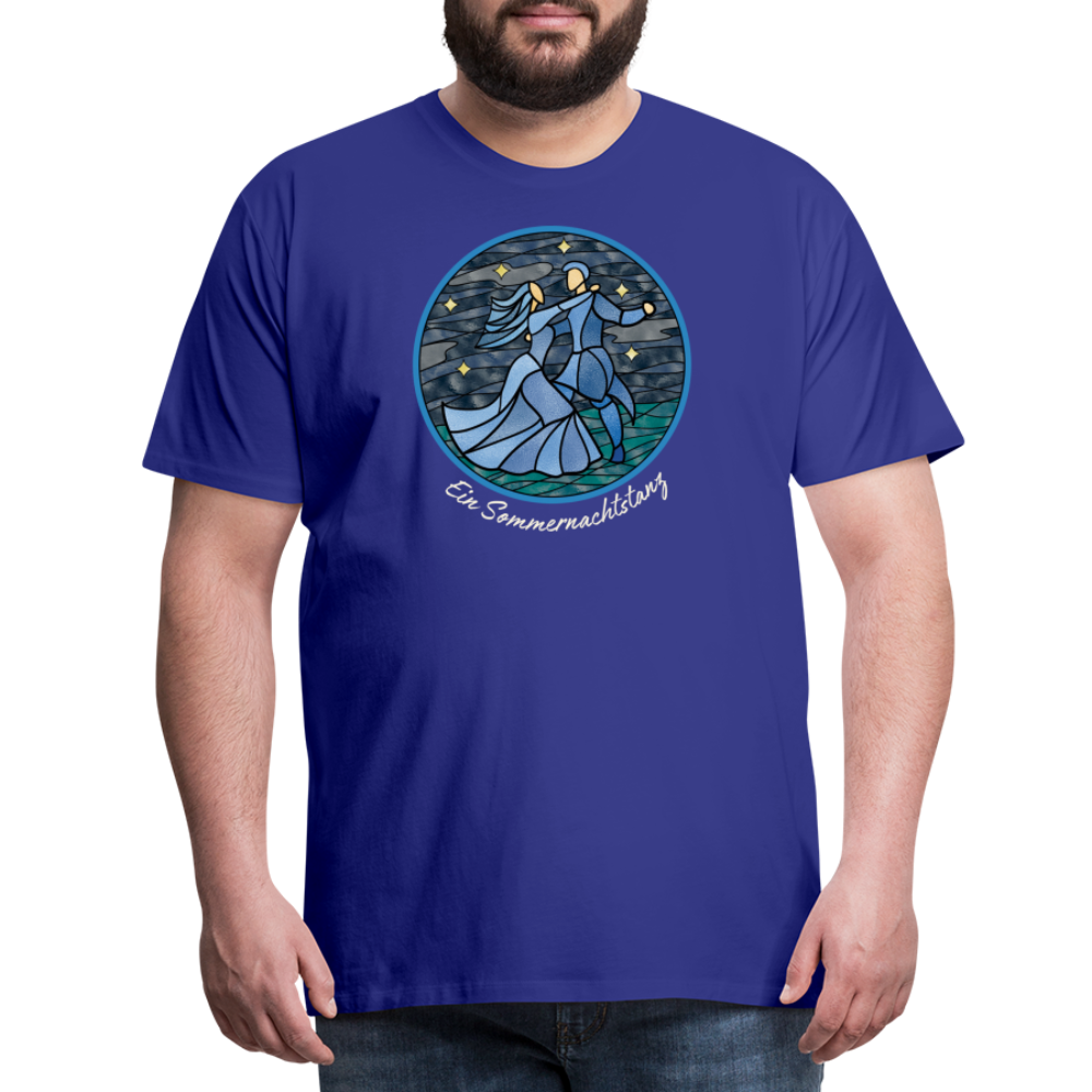 Herren Premium Bio T-Shirt Ein Sommernachtstanz - Königsblau