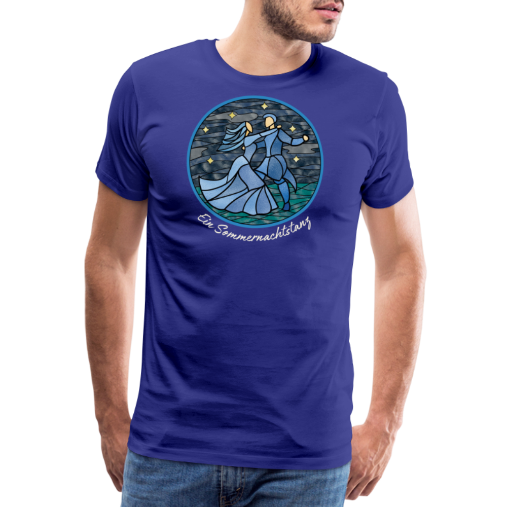 Herren Premium Bio T-Shirt Ein Sommernachtstanz - Königsblau