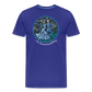Herren Premium Bio T-Shirt Ein Sommernachtstanz - Königsblau