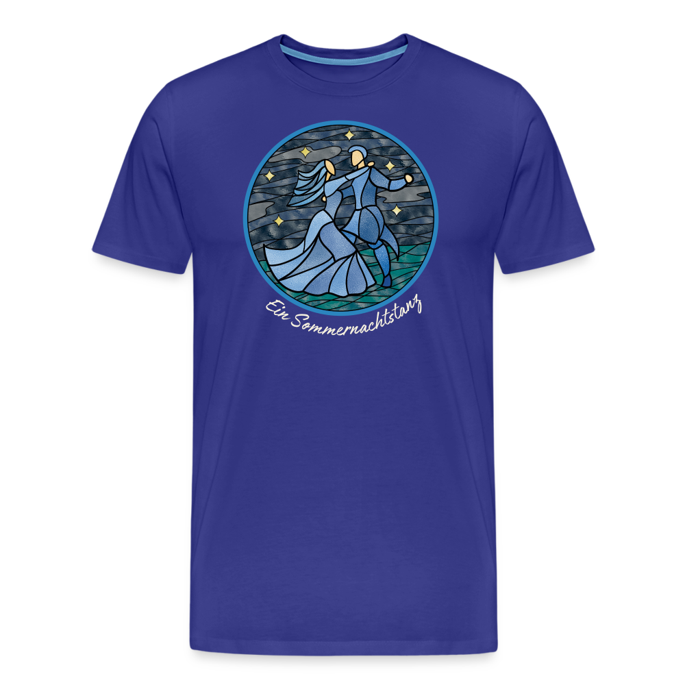 Herren Premium Bio T-Shirt Ein Sommernachtstanz - Königsblau