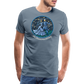 Herren Premium Bio T-Shirt Ein Sommernachtstanz - Blaugrau