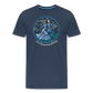 Herren Premium Bio T-Shirt Ein Sommernachtstanz - Navy