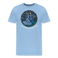 Herren Premium Bio T-Shirt Ein Sommernachtstanz - Sky